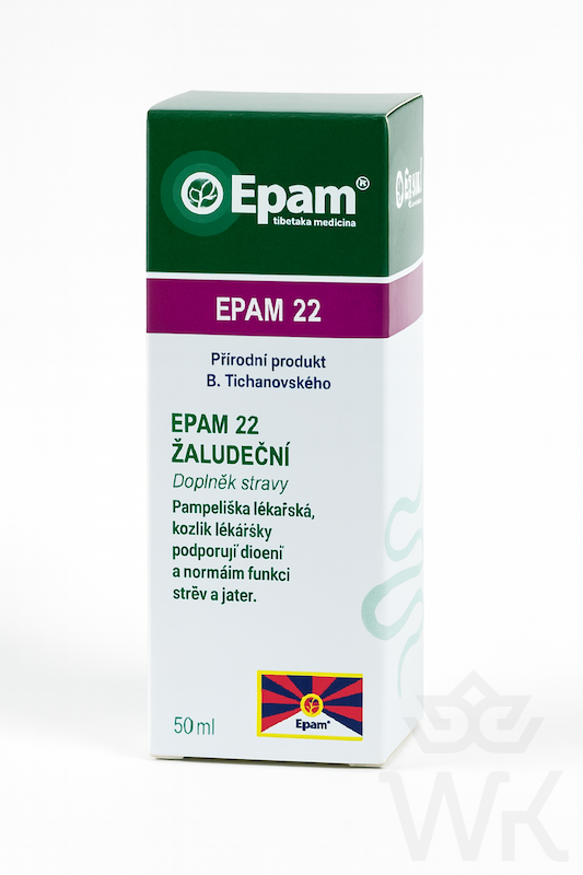EPAM 22 „Tráviaci systém” – Prírodná podpora trávenia, žalúdka a čriev